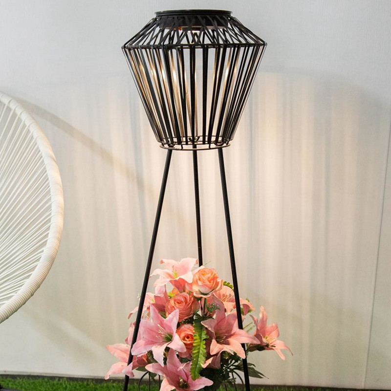 Solar Imitation Vine Floor Lamp